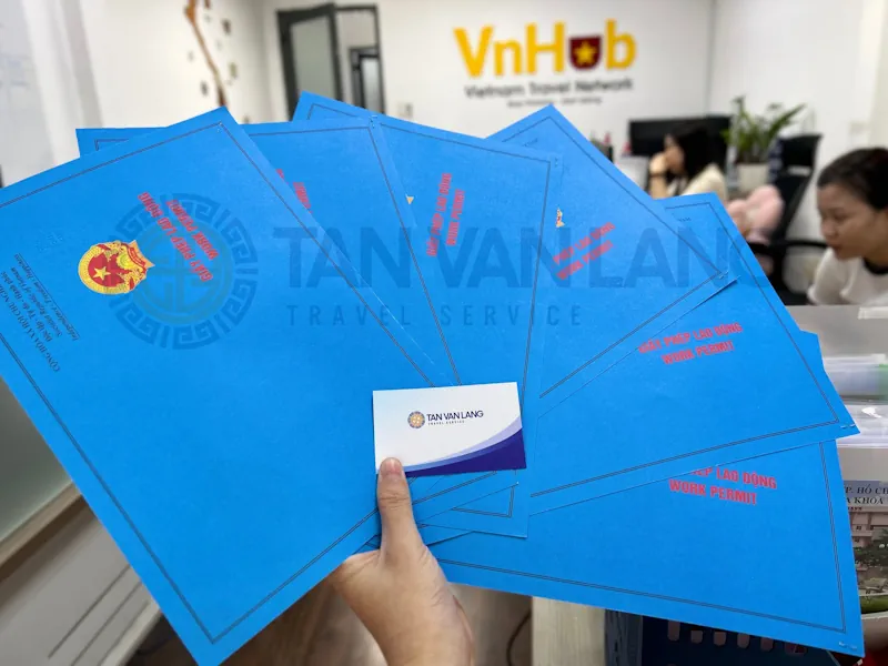 Kết quả dịch vụ xin giấy phép lao động (Work Permit) cho người nước ngoài tại Tân Văn Lang