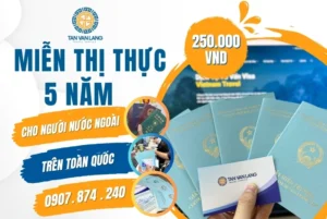 Dịch vụ miễn thị thực 5 năm