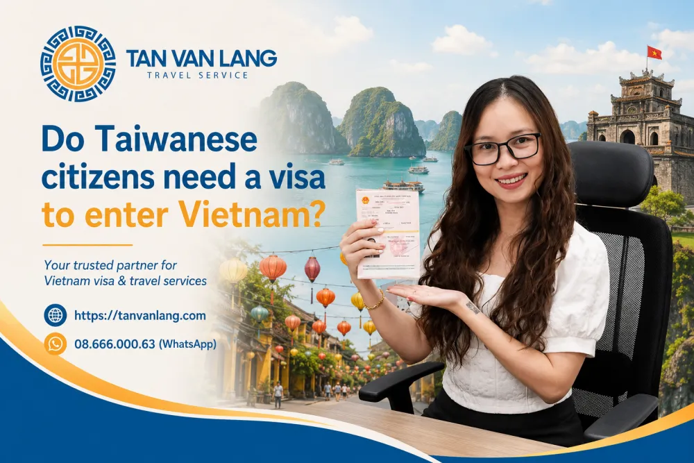 Do Taiwanese citizens need a visa to enter Vietnam
