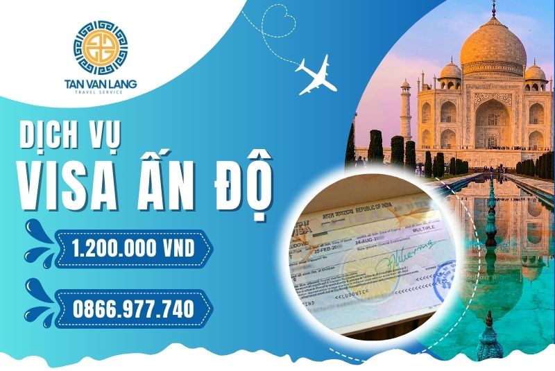 Dịch vụ xin visa du lịch Ấn Độ