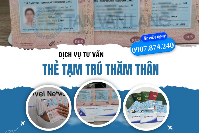 Thẻ tạm trú thăm thân dành cho đối tượng có người thân tại Việt Nam bảo lãnh. Người nước ngoài cần đáp bảo đầy đủ điều kiện, hồ sơ, thủ tục để được cấp thẻ tạm trú Việt Nam.