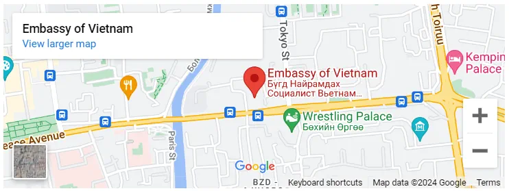 Đại sứ quán Việt Nam tại Mông Cổ