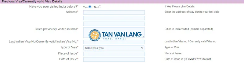 Đơn xin visa Ấn Độ online