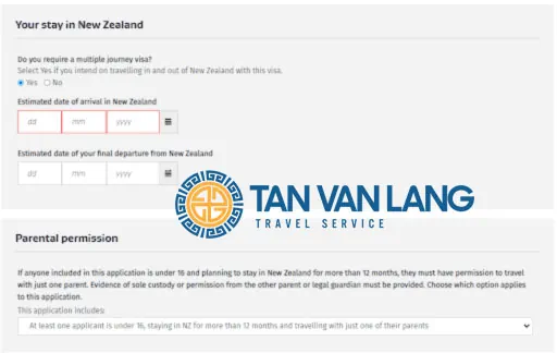 Đơn xin visa New Zealand