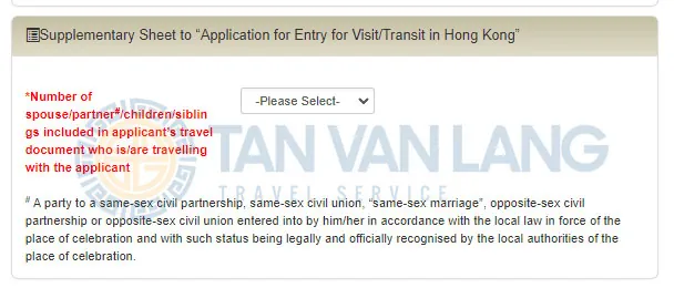 Hướng dẫn điền đơn xin visa Hong Kong online