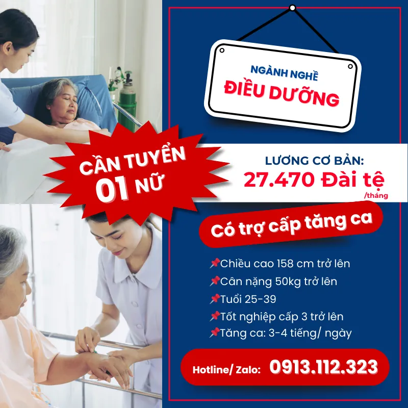 Đơn hàng xuất khẩu lao động Đài Loan