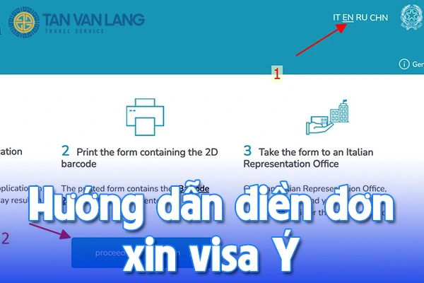 Đơn xin visa Ý