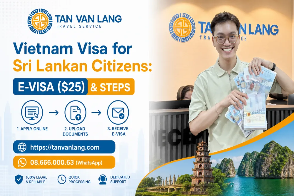 Vietnam Visa for Sri Lankan Passport Holders