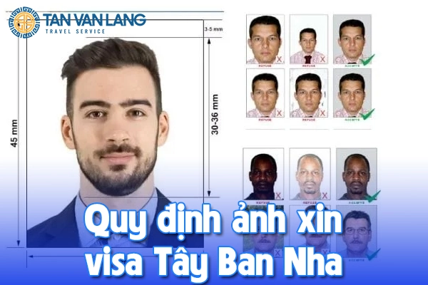 Ảnh xin visa Tây Ban Nha