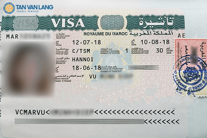 Visa thăm thân Maroc