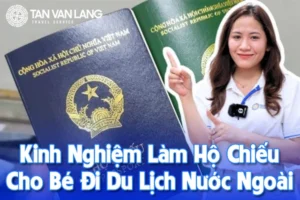 Làm hộ chiếu cho trẻ em