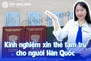 Thẻ tạm trú cho người Hàn Quốc