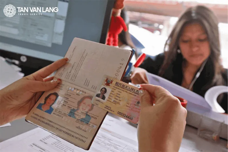 Ảnh xin visa Peru