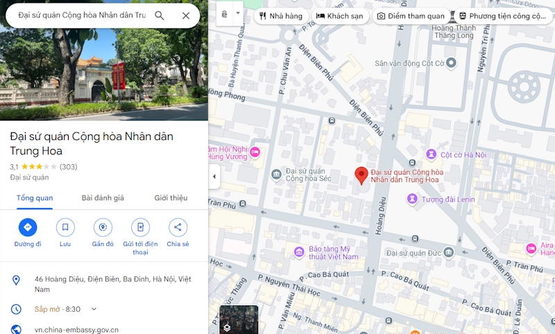 Đại sứ quán Trung Quốc tại Việt Nam