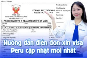 Đơn xin visa Peru