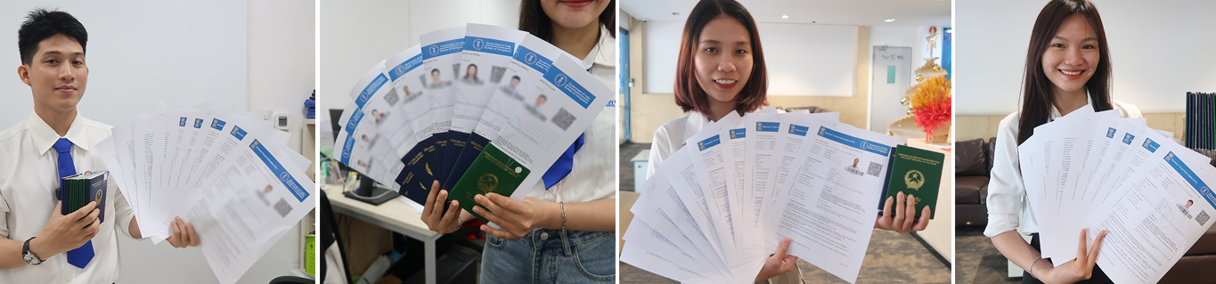 Kết quả dịch vụ visa Ấn Độ