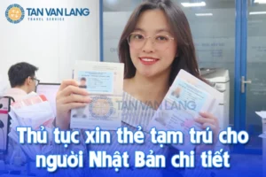 Thẻ tạm trú cho người Nhật