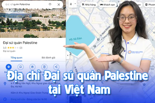 Địa chỉ Đại sứ quán Palestine tại Việt Nam