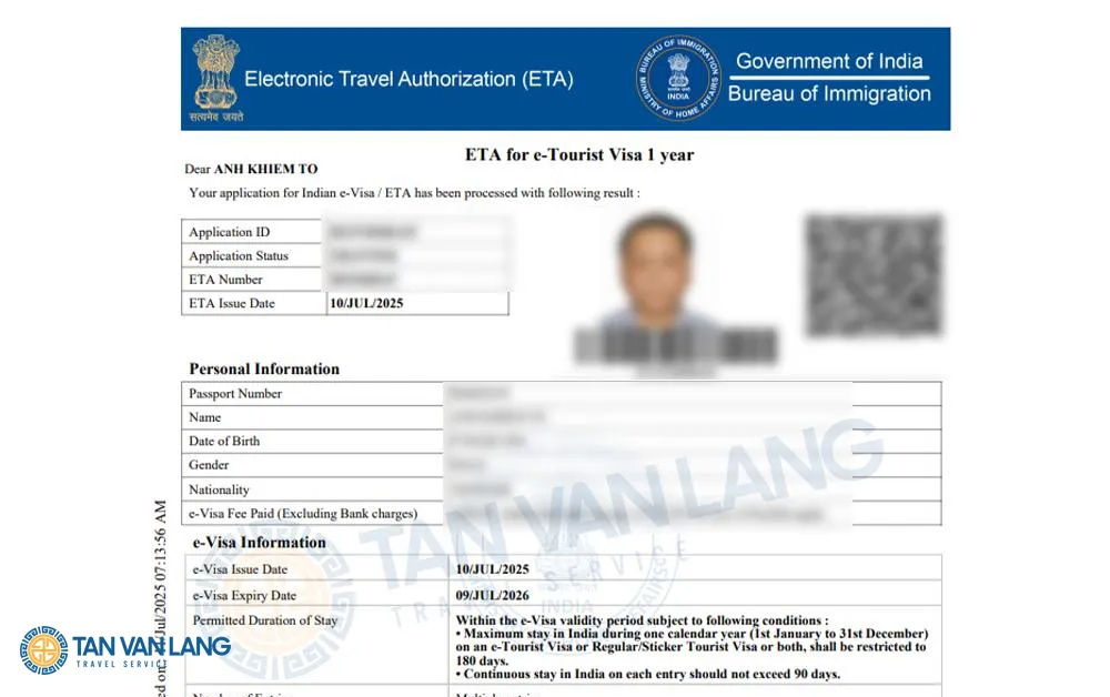 Trọn bộ hồ sơ xin visa du lịch Ấn Độ