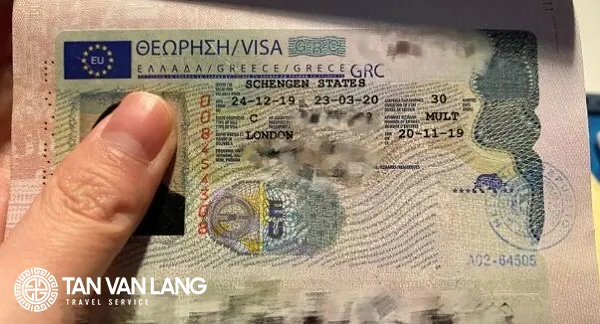 Dịch vụ visa Hy Lạp du lịch, thăm thân, công tác trọn gói