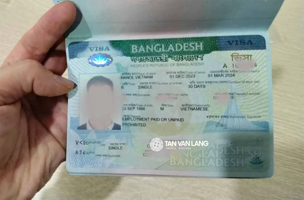 Visa công tác Bangladesh: Hồ sơ, thủ tục, lệ phí trọn bộ