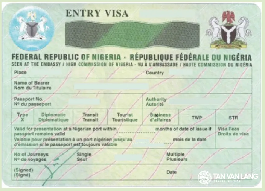 Visa công tác Nigeria: Hồ sơ, thủ tục, lệ phí