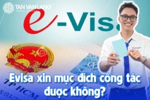 Evisa xin mục đích công tác được không?