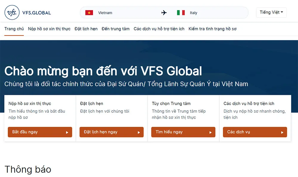 Cách tra cứu kết quả visa Ý online nhanh chóng và chính xác nhất