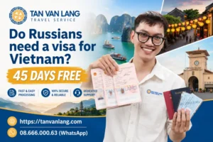 Do Russians need a visa for Vietnam? 45 days free