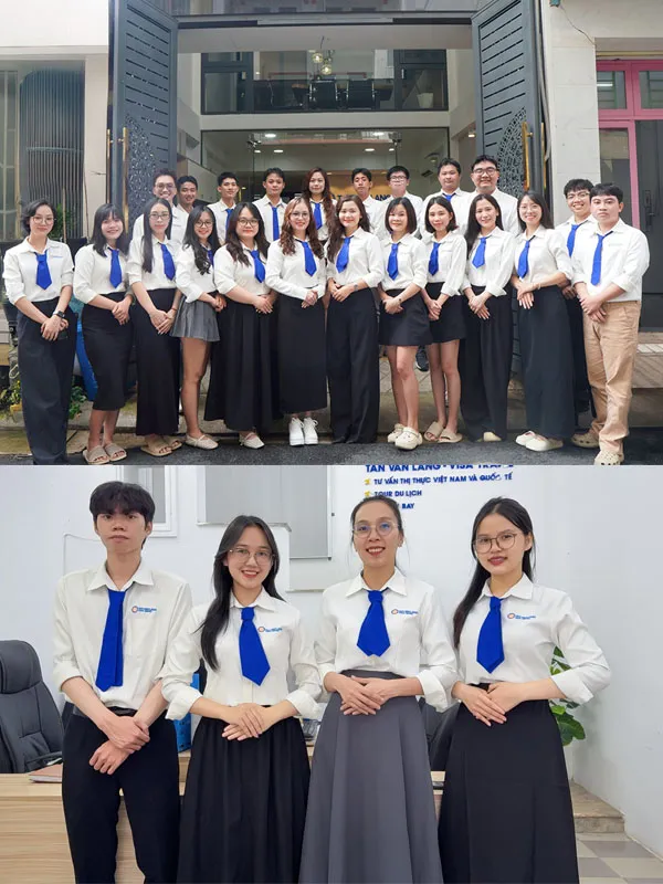 Đội ngũ Tân Văn Lang - Visa Travel