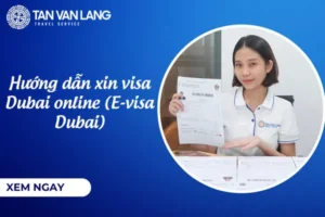 Xin visa Dubai online (E-visa Dubai): Hướng dẫn chi tiết