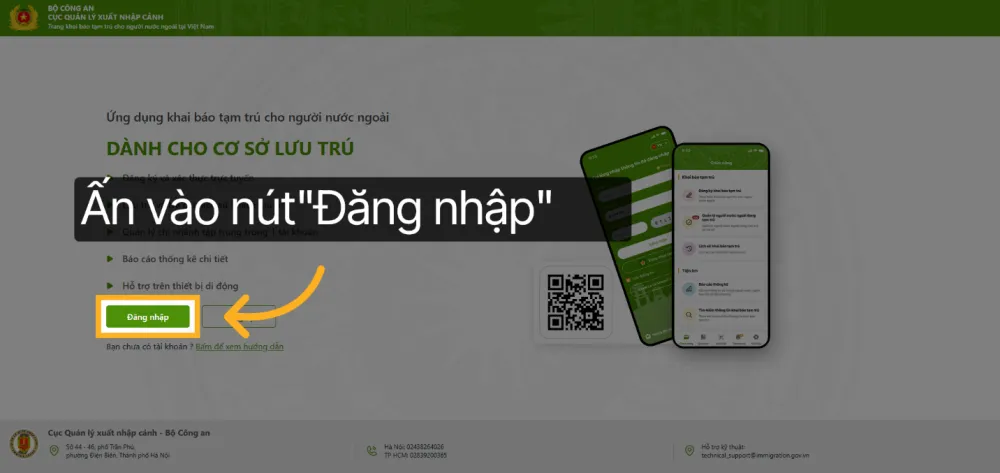 Khai báo tạm trú người nước ngoài TP.HCM online : Tránh bị phạt