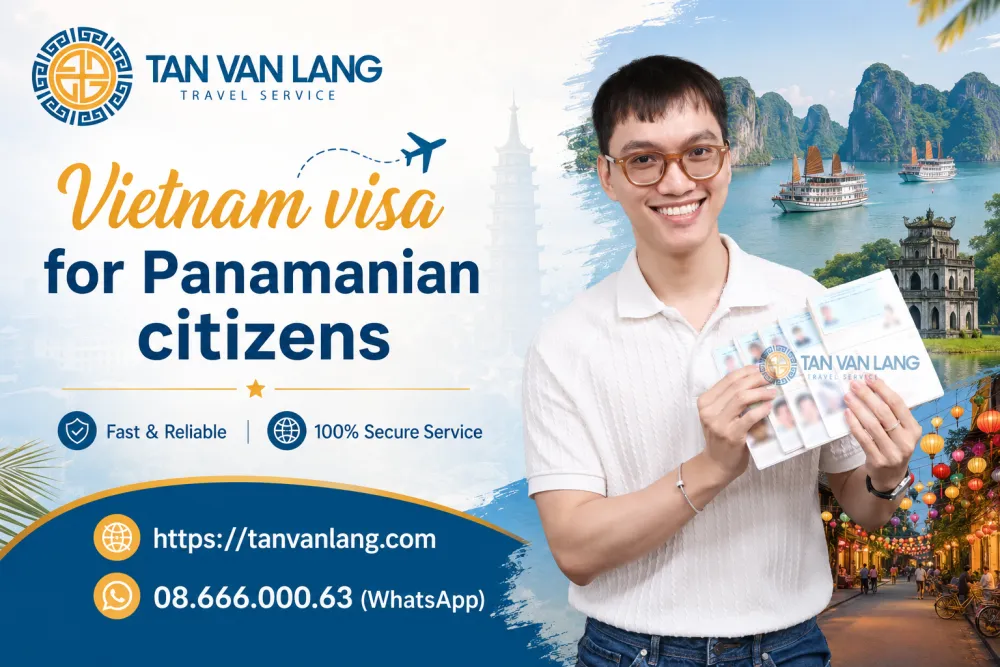 Vietnam visa for Panamanian citizens : 90 days free