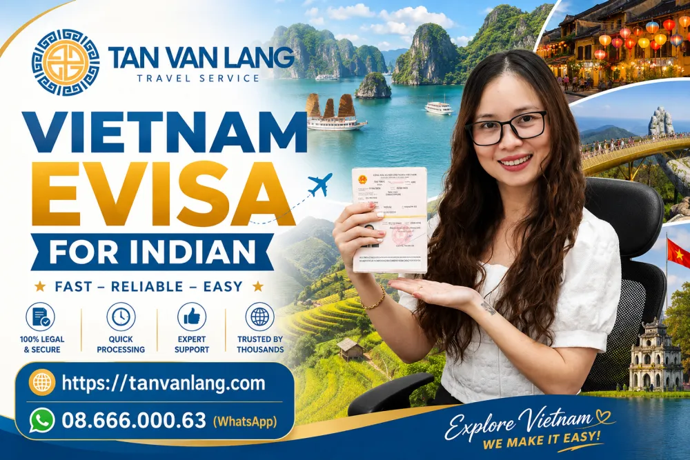 Vietnam E-Visa for Indians : Apply Online in 5 Minutes
