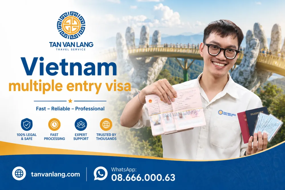 Vietnam Multiple Entry Visa 2026: Cost, Validity & How to Apply
