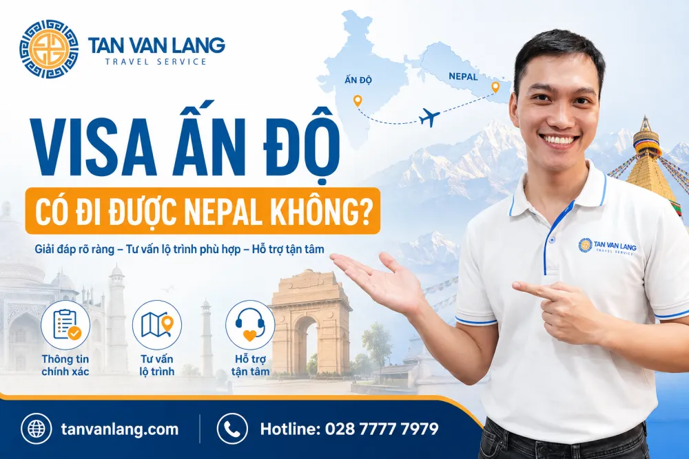 Visa Ấn Độ có đi được Nepal không? Cập nhật 2026