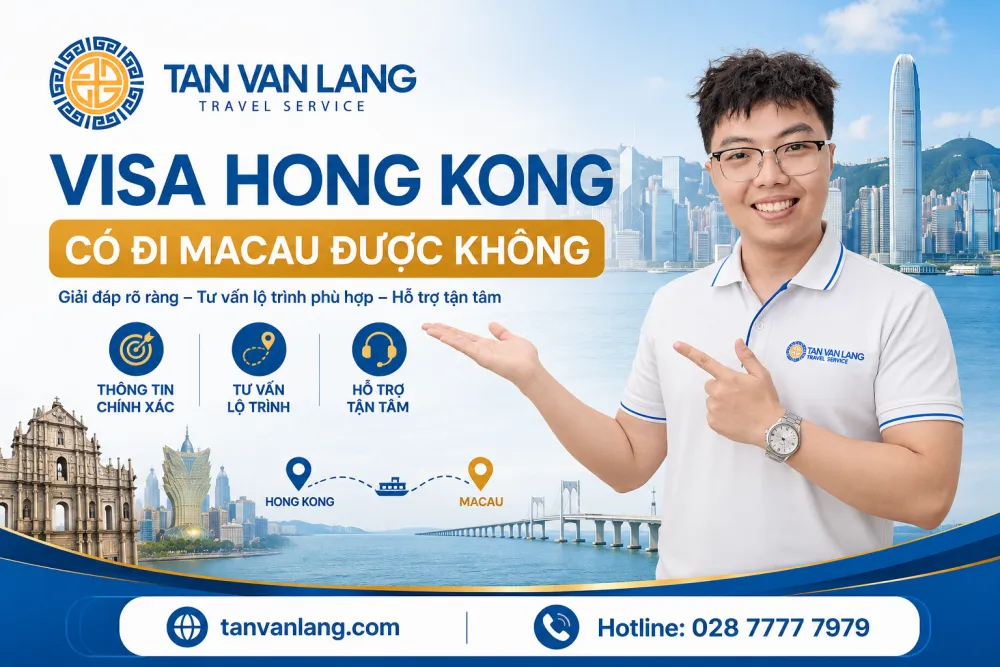 Visa Hong Kong có đi Macau được không? Cập nhật 2026