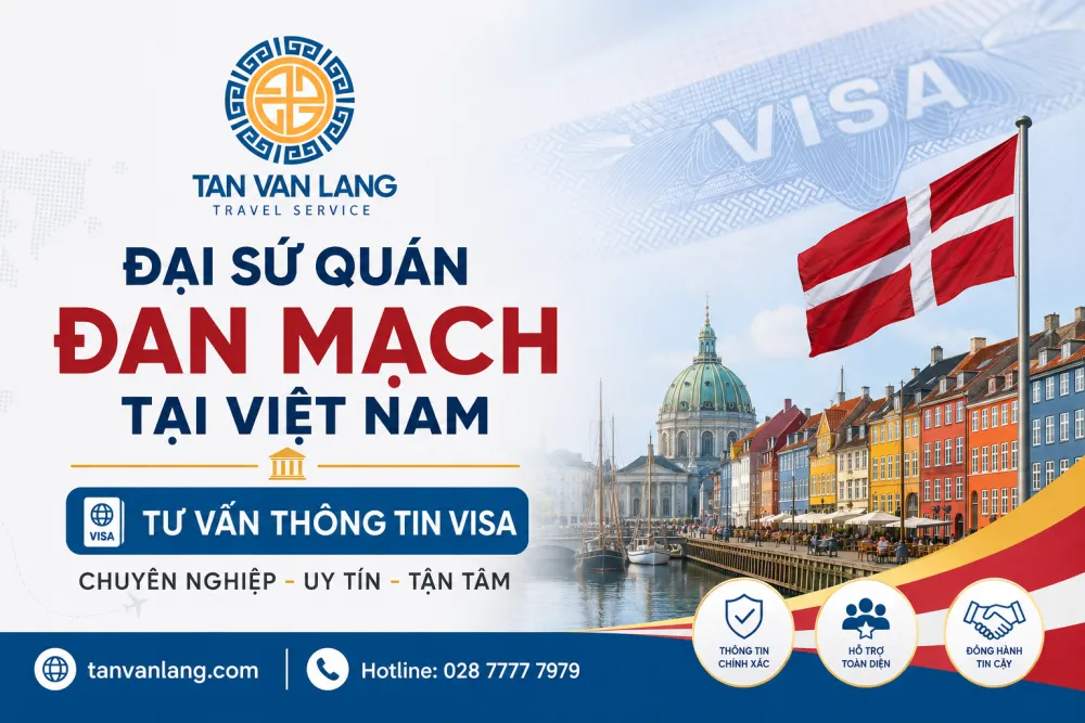 Địa chỉ Đại sứ quán Đan Mạch tại Việt Nam 2026: Giờ làm việc, thông tin liên hệ