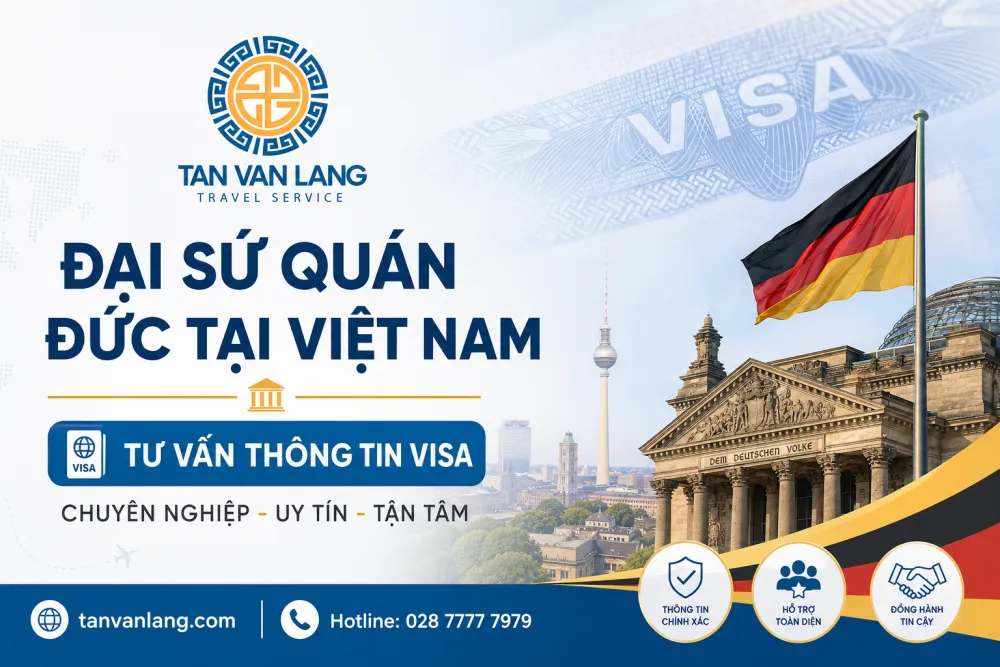 Đại sứ quán Đức tại Việt Nam 2026: Địa chỉ, hồ sơ, thời gian